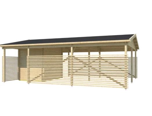 Навес с хозблоком №144 - фото 1119